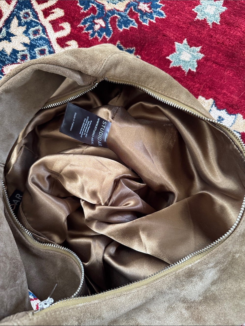 Studio AR ADRIA Gritty Shoulder Bag - Picture 6 of 6